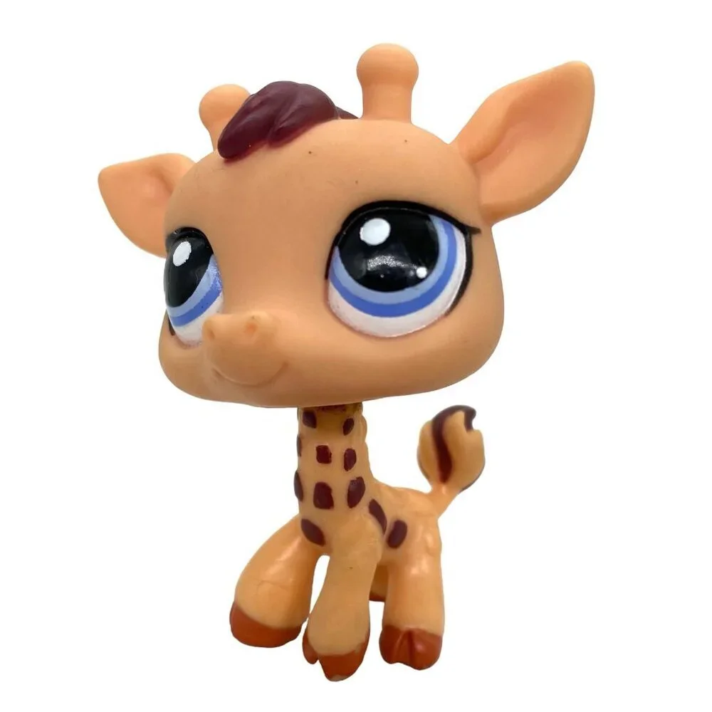 Littlest Pet Shop “Search n Safari” Giraffe, Zebra, Monkey and Kitten